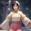 用户头像，昵称小白兔Leo，对国风汉服美女内容感兴趣的年轻用户
